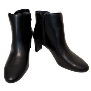 ALFANI PAAM Black Heeled Booties Size 9 **NWOT**